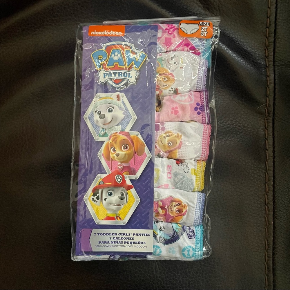 Nickelodeon Paw Patrol Girls' Panties - Purple and Pink
